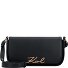 Signature Schultertasche Leder 24 cm Variante black-vibration gold Signature Schultertasche Leder 24 cm Variante black-vibration gold