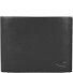 Atlanta Geldbörse Leder 12,5 cm Variante schwarz Atlanta Geldbörse Leder 12,5 cm Variante schwarz