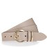  Gürtel Leder Variante cream | 90 cm