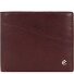  Toscana Geldbörse RFID Schutz Leder 10.5 cm Variante coffee