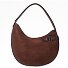  Tasha Schultertasche Leder 32 cm Variante dark hickory