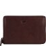  Arezzo Kreditkartenetui RFID Schutz Leder 11.5 cm Variante tabak