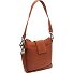  Calora Schultertasche Leder 22 cm Variante cognac