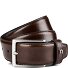  Business Gürtel Leder Variante ebony | 85 cm
