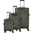 Briize 4 Rollen Kofferset 3-teilig mit Dehnfalte Variante khaki Briize 4 Rollen Kofferset 3-teilig mit Dehnfalte Variante khaki