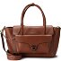  Double Beat Schultertasche Leder 31 cm Variante cognac