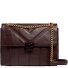  Anileah Schultertasche Leder 26 cm Variante wine