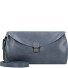  Fold Umhängetasche Leder 19 cm Variante blau