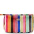  Pieternella stripe Kosmetiktasche 22 cm Variante creme de menthe
