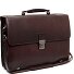  Salvatore Aktentaschen Messenger Leder 42 cm Laptopfach Variante brown