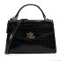  Farrah Handtasche Leder 20.5 cm Variante black