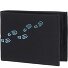  New Cryptan Geldbörse RFID Schutz 8.5 cm Variante schwarz-footsteps 2.0 cyan