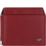  Polo Geldbörse RFID Schutz Leder 11 cm Geldscheinklammer Variante rot
