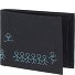  New Cryptan Geldbörse RFID Schutz 8.5 cm Variante schwarz-jumping jack 2.0 cyan
