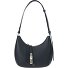  Goccia Schultertasche Leder 22 cm Variante nero 1