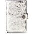  Miniwallet Crunch Kreditkartenetui RFID Leder 6,5 cm Variante silver