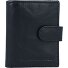  Geldbörse RFID Leder 8 cm Variante black