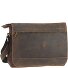  Vintage Messenger Leder 36 cm Variante brown