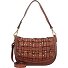  Schultertasche Leder 26 cm Variante cognac