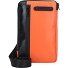  Upcycled Tarpaulin Mini Bag Umhängetasche 14 cm Variante orange-black
