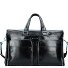  Blue Square Weekender Reisetasche Leder 47 cm Laptopfach Variante nero