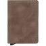  Slimwallet Kreditkartenetui RFID Schutz Leder 6.5 cm Variante taupe