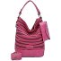 Izzy07 Olga Canvas Schultertasche 27 cm Variante zebra pink Izzy07 Olga Canvas Schultertasche 27 cm Variante zebra pink
