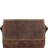  Vintage Messenger Leder 34 cm Variante brown
