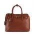  Shopper Tasche M Leder 36 cm Variante dark cognac