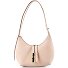  Goccia Schultertasche Leder 22 cm Variante dusty pink 1