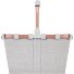 Carrybag XS Einkaufstasche 33,5 cm Variante frame twist sky rose  Carrybag XS Einkaufstasche 33,5 cm Variante frame twist sky rose