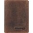  Montenegro Geldbörse RFID Leder 9 cm Variante braun