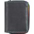  Small Wallet Geldbörse Leder 10 cm Variante black/pace