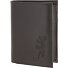  Leather Geldbörse RFID Schutz Leder 10 cm Variante braun-lizard