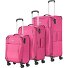 Seaside 4-Rollen Kofferstet 3 tlg. Variante pink Seaside 4-Rollen Kofferstet 3 tlg. Variante pink