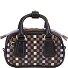  Woven Handtasche Leder 20.5 cm Variante nero rosa