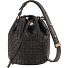  Filicudi Beuteltasche Leder 14 cm Variante black rose