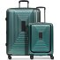  Essentials 14 4-Rollen Kofferset 2 tlg. Laptopfach mit Dehnfalte Variante pearl-green metallic