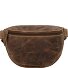  Vintage Gürteltasche Leder 26 cm Variante brown