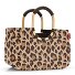 Shopper Tasche 40 cm Variante leo macchiato Shopper Tasche 40 cm Variante leo macchiato