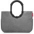 Shopper Tasche 40 cm Variante twist silver Shopper Tasche 40 cm Variante twist silver