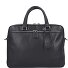  Authentic Aktentasche Leder 38 cm Laptopfach Variante schwarz