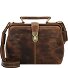  Vintage Umhängetasche Leder 24 cm Variante brown