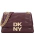  Minna Schultertasche Leder 22 cm Variante garnet
