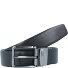  Wendegürtel Leder Variante black-darkbrown | 90 cm