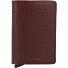  Slimwallet Vegetable Kreditkartenetui RFID Leder 7 cm Variante espresso-brown