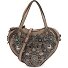  Valentina Handtasche Leder 21 cm Variante ghiaccio