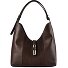  Goccia Schultertasche M Leder 31 cm Variante toni espresso