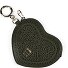  Ciondollini Taschenanhänger Leder 11,5 cm Variante dark olive