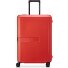  x United Colors of Benetton Color Block Hardside 4-Rollen Trolley 67 cm Variante red